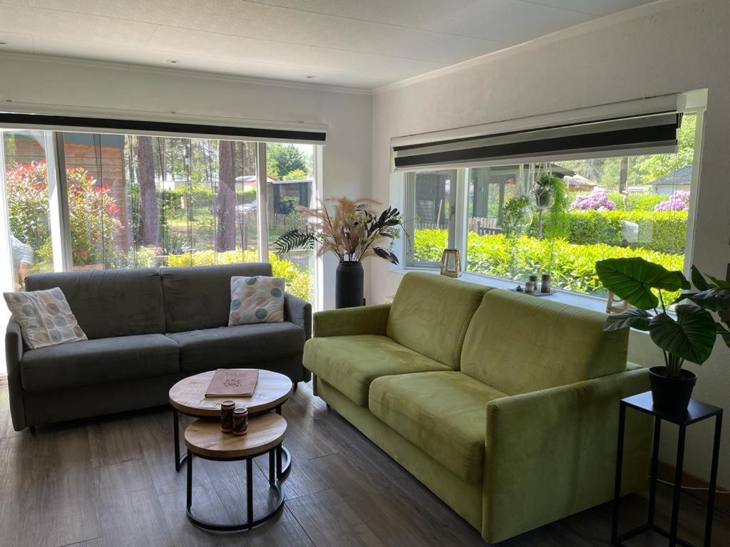 Luxe Vakantiehuis In Het Bos Overbroek 外观 照片
